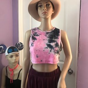 Sweet Multicolored Crop Top